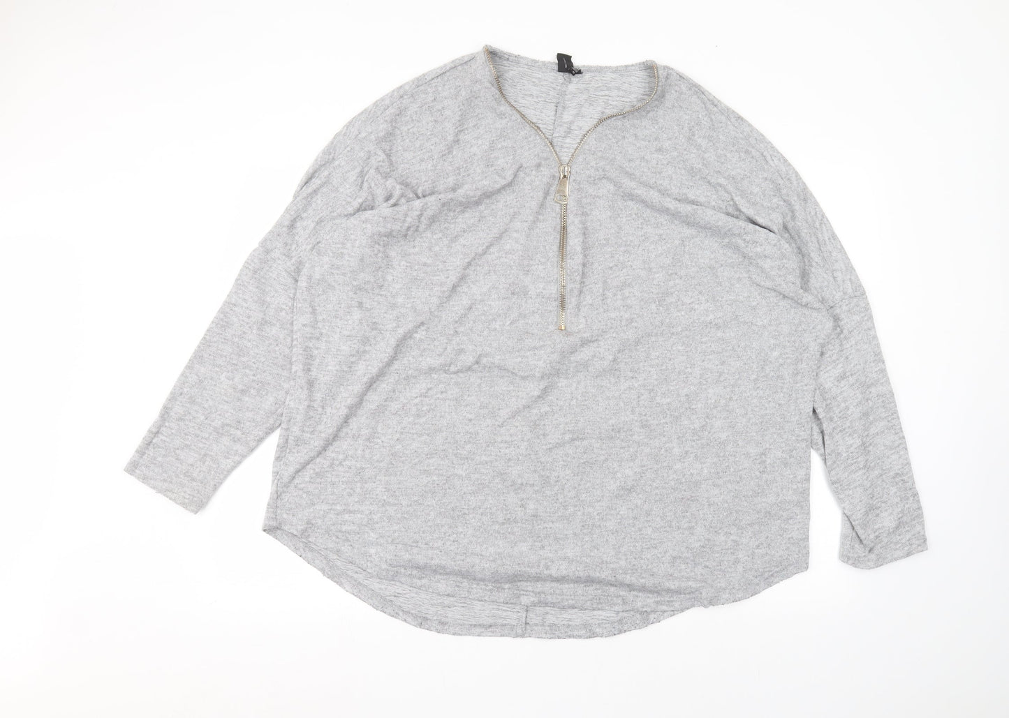 Preworn Womens Grey   Pullover Jumper Size 22