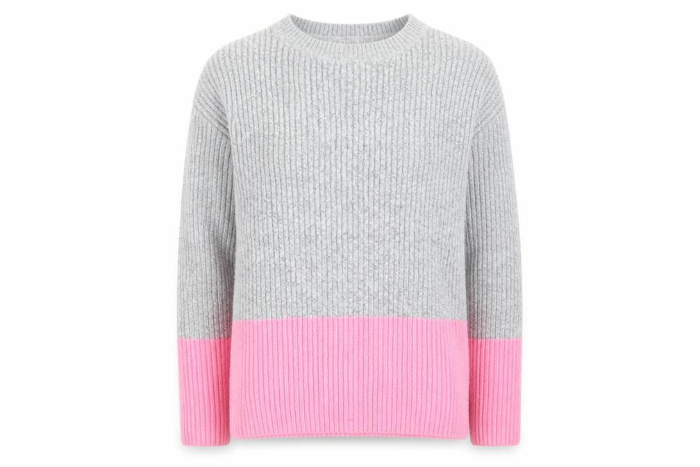 Primark Womens Multicoloured Colourblock  Pullover Sweatshirt Size XS