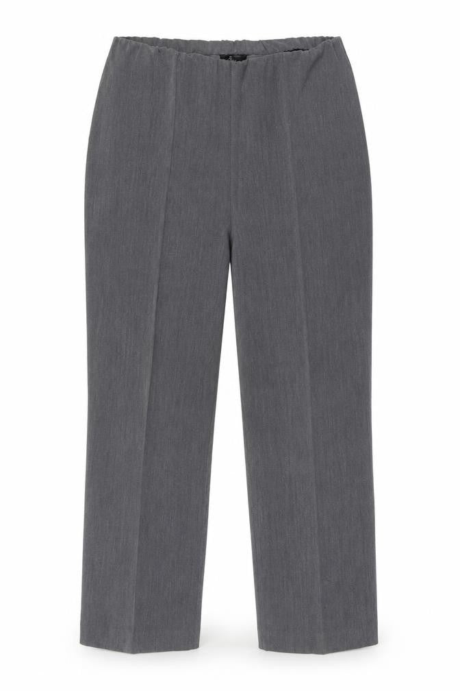 Bonmarché Womens Grey Trousers Size 18 L25 in