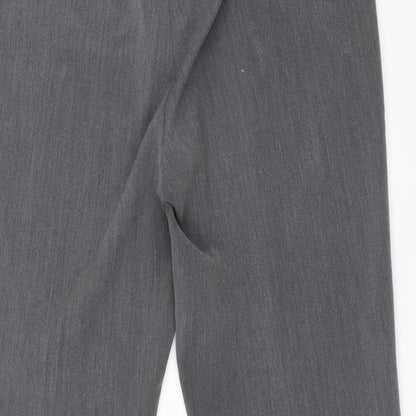 Bonmarché Womens Grey Trousers Size 18 L25 in