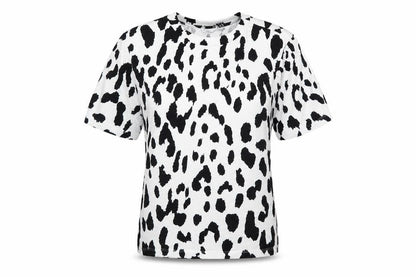 ASOS Womens Multicoloured Animal Print  Basic T-Shirt Size 8