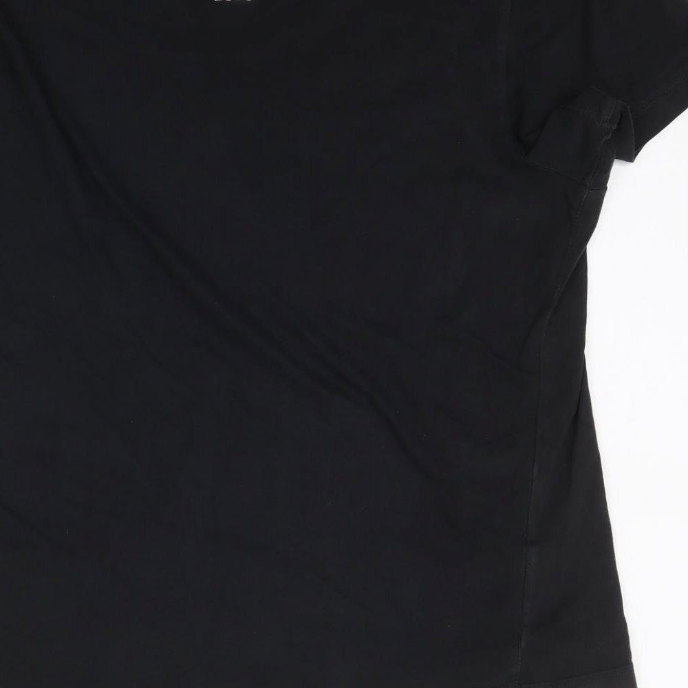Preworn Womens Black   Basic T-Shirt Size M