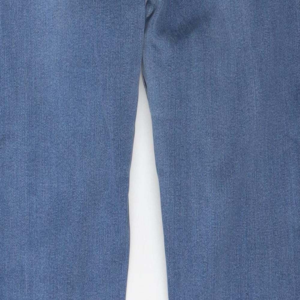 Preworn Womens Blue  Denim Skinny Jeans Size 32 in L30 in