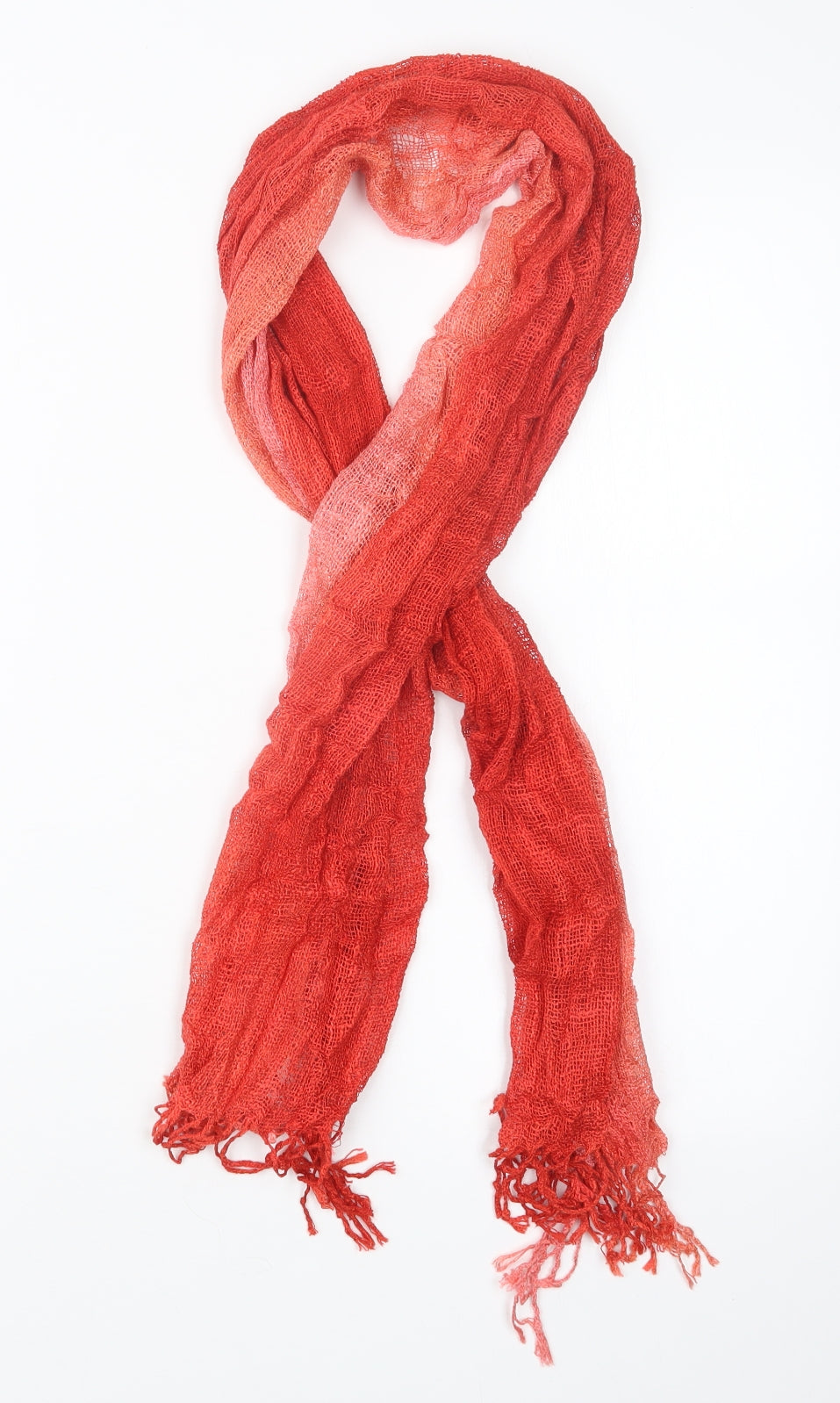 Preworn Womens Red    Scarf