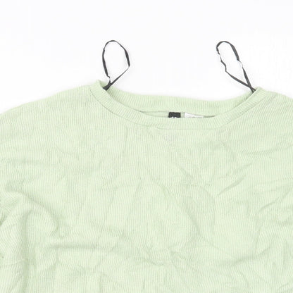 Divided by H&M Womens Green   Pullover Jumper Size XS