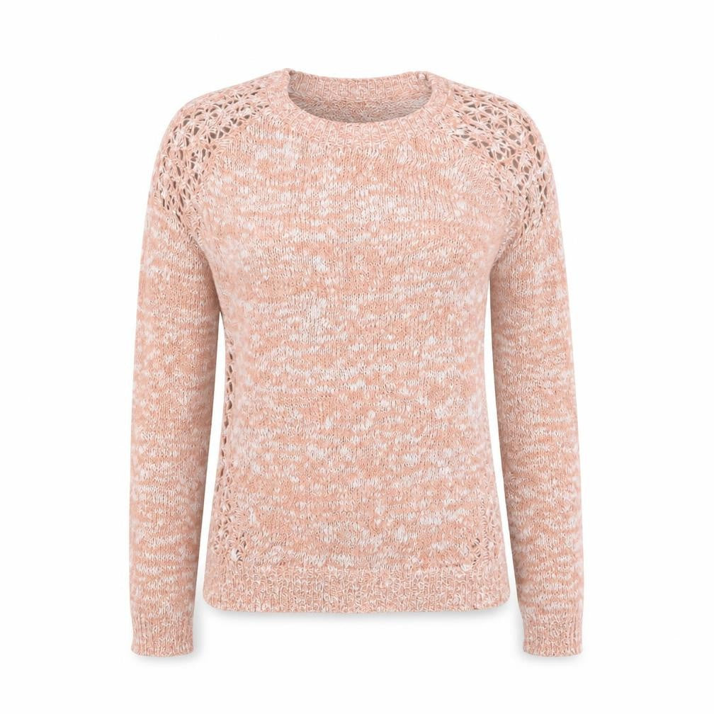 New Look Womens Pink  Knit Pullover Jumper Size 12