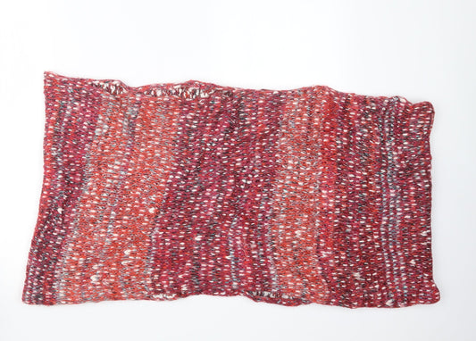 Preworn Womens Red  Knit  Scarf   - Snood