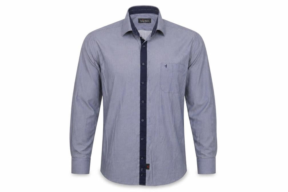 Daniel Bessi Mens Blue    Button-Up Size M