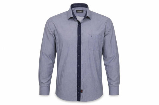 Daniel Bessi Mens Blue    Button-Up Size M
