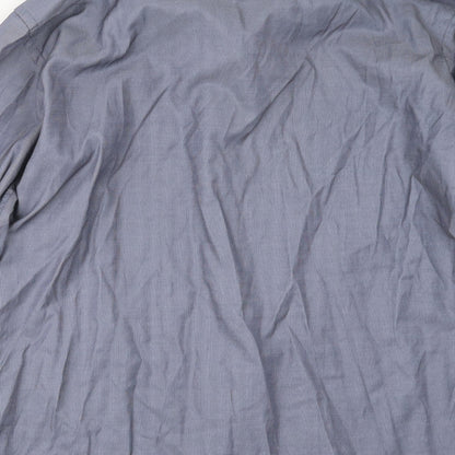 Daniel Bessi Mens Blue    Button-Up Size M