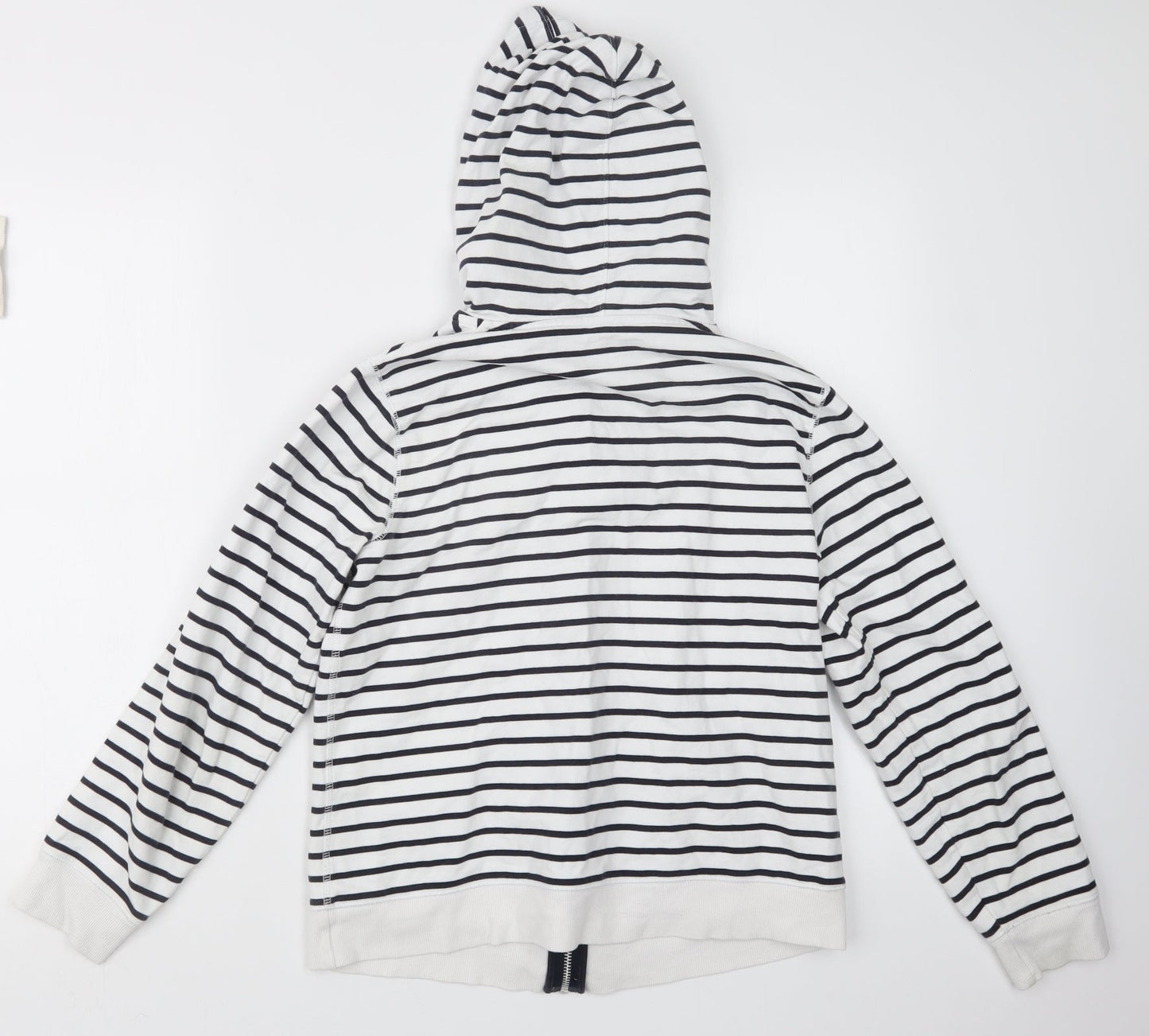 Maine Womens Blue Striped  Jacket  Size 12