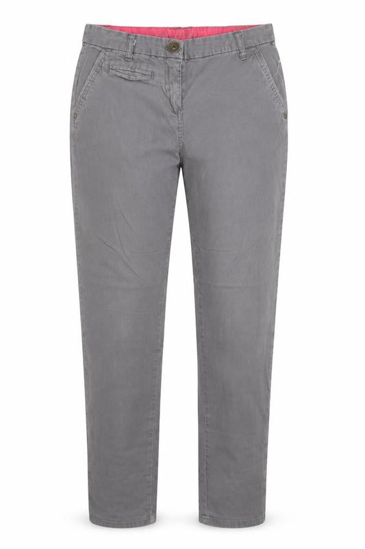 Denim Co.  Womens Beige  Denim Chino Trousers Size 10 L29 in