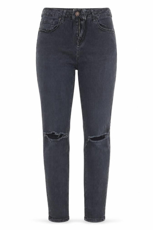 Topshop Womens Black  Denim Skinny Jeans Size 30 in L30 in