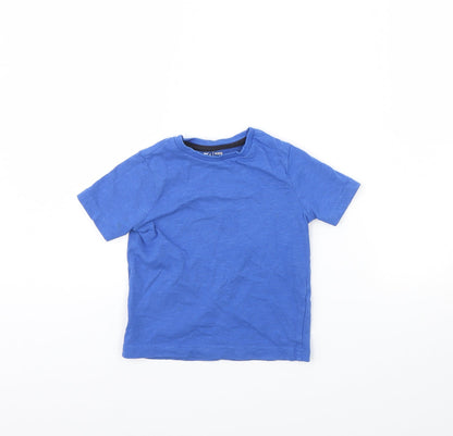Preloved TU Baby Blue   Basic T-Shirt Size 12 Months - Front