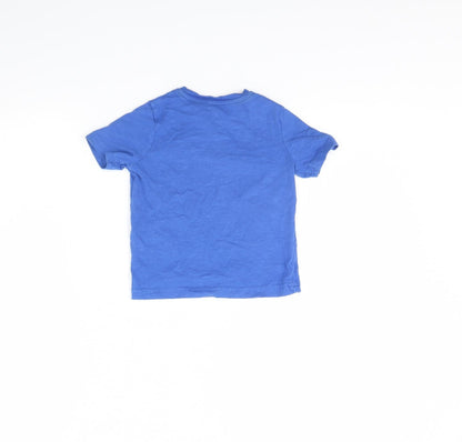 Preloved TU Baby Blue   Basic T-Shirt Size 12 Months - Back