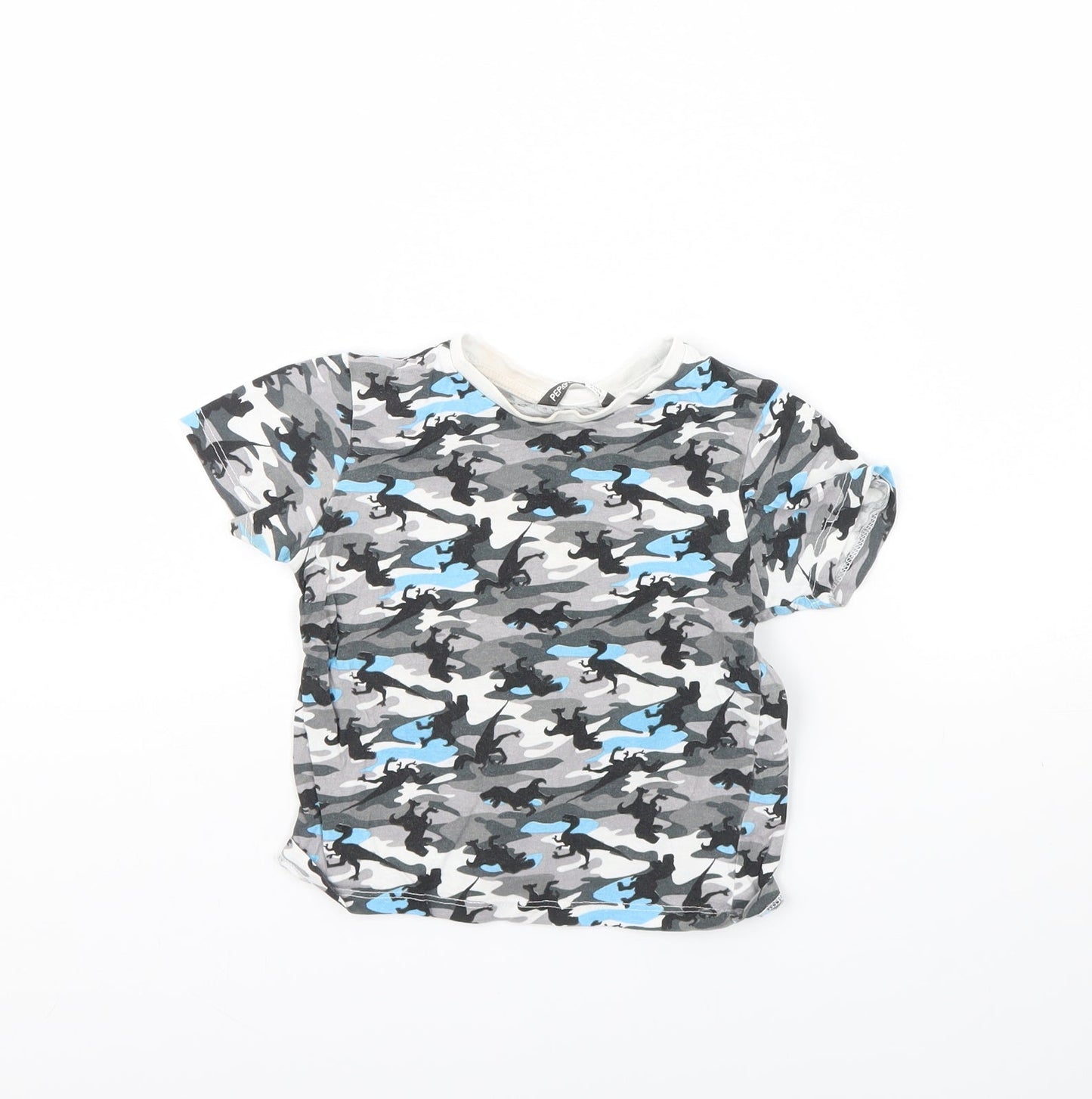 PEP & co Boys Multicoloured Camouflage  Basic T-Shirt Size 2 Years