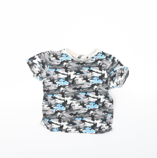 PEP & co Boys Multicoloured Camouflage  Basic T-Shirt Size 2 Years