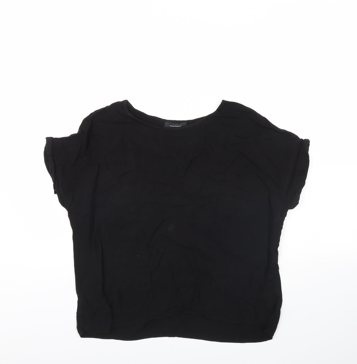 Atmosphere Womens Black   Basic Blouse Size 14