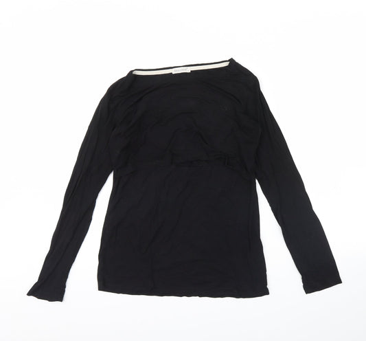 Small show Womens Black   Basic T-Shirt Size S