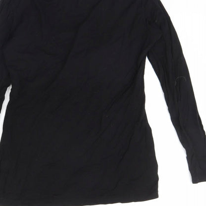 Small show Womens Black   Basic T-Shirt Size S
