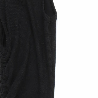 PRETTYLITTLETHING Womens Black   Bodycon  Size 4