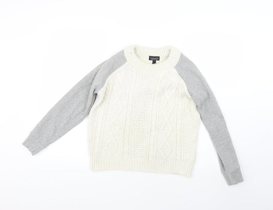 Topshop Womens Multicoloured   Pullover Jumper Size 6
