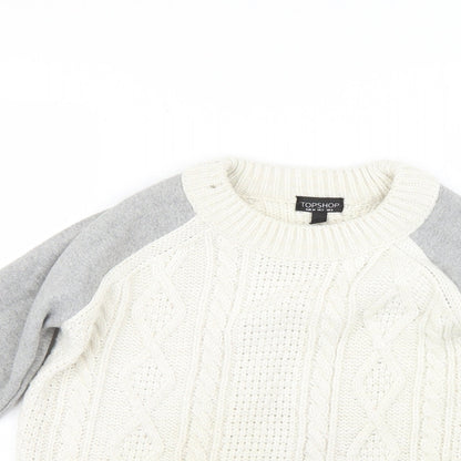Topshop Womens Multicoloured   Pullover Jumper Size 6