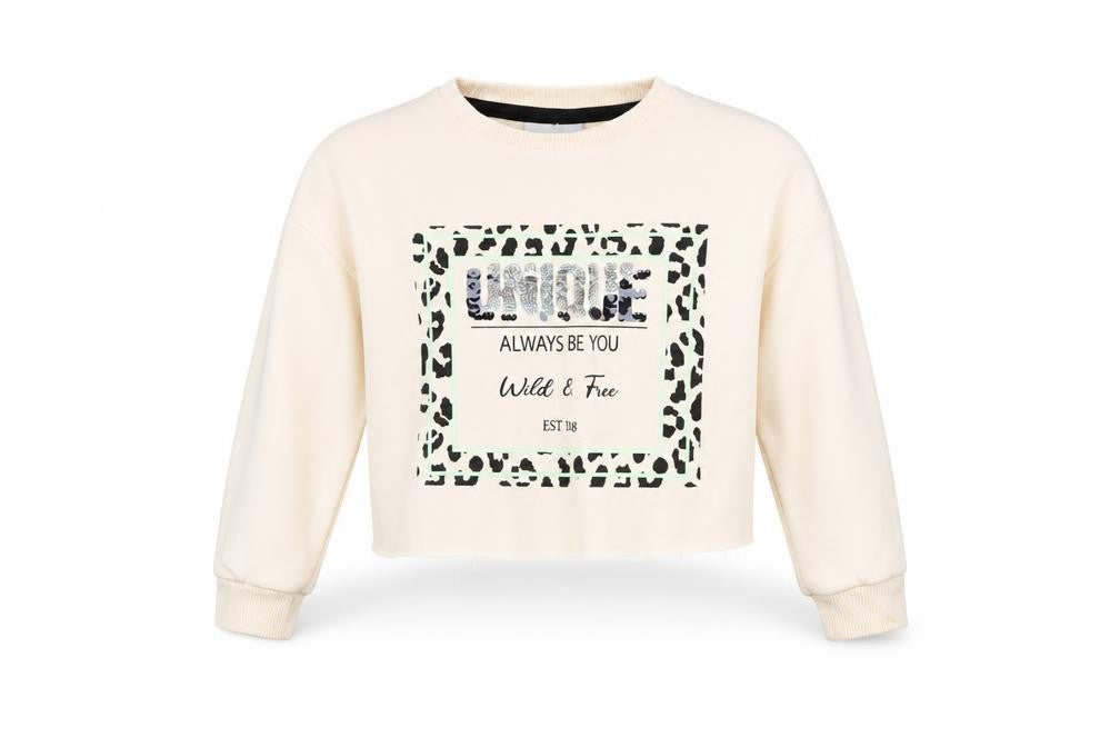 Matalan Girls Beige   Pullover Jumper Size 6 Years