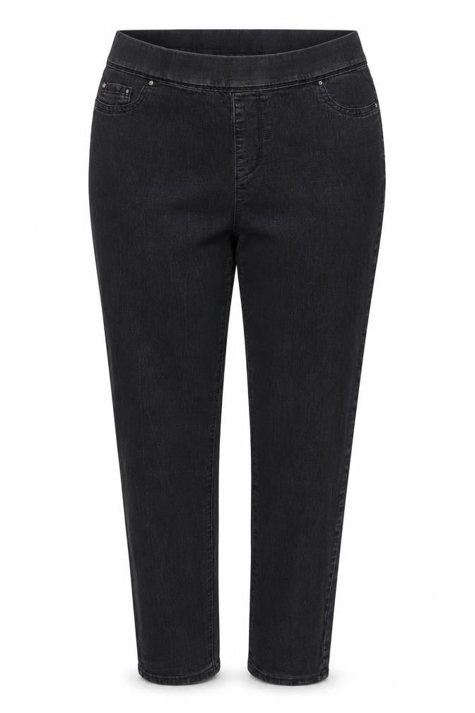 Denim & Co. Womens Black   Skinny Jeans Size 18 L26 in