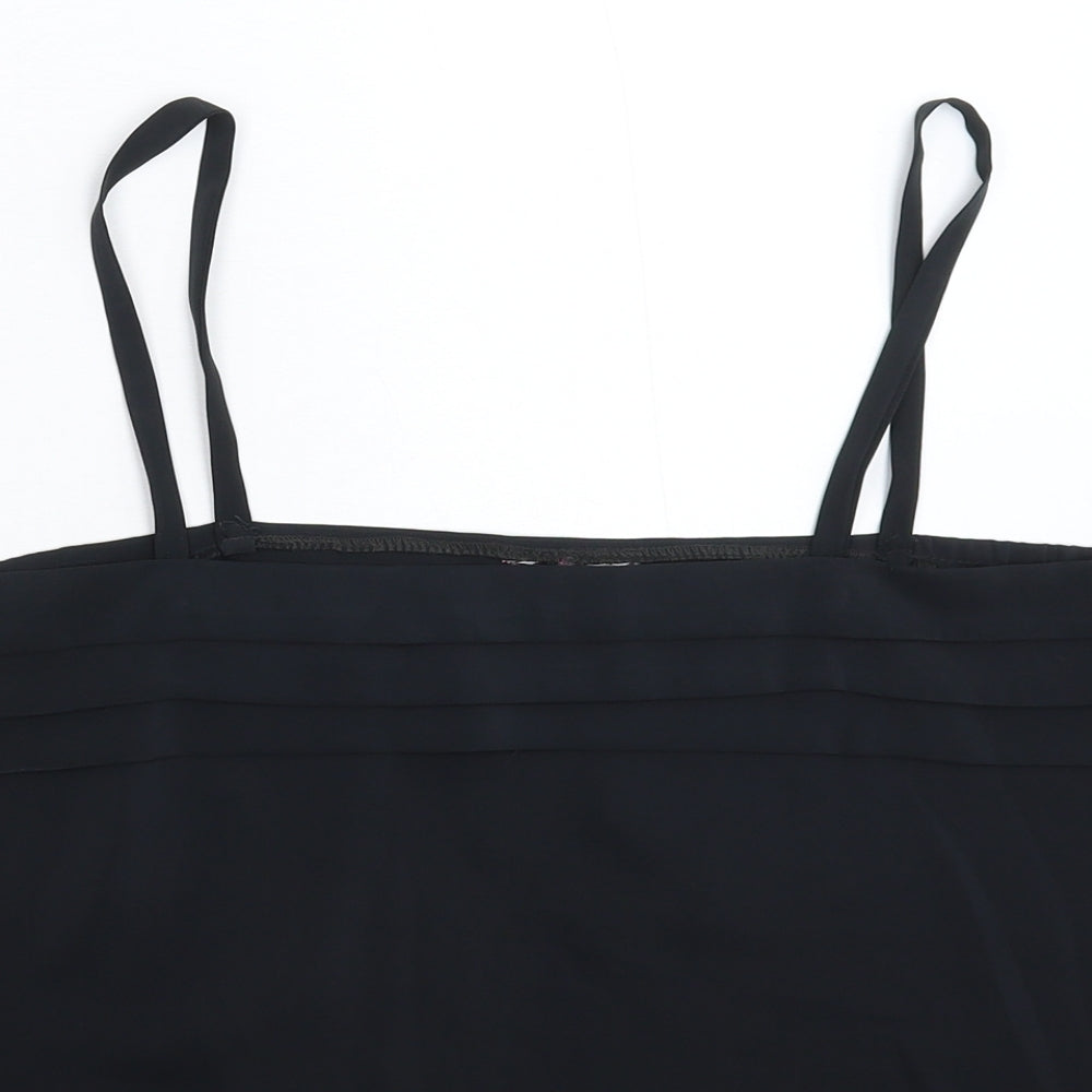 Preworn Womens Black   Basic Tank Size L