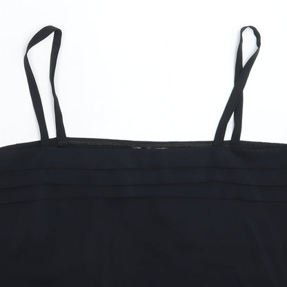 Preworn Womens Black   Basic Tank Size L