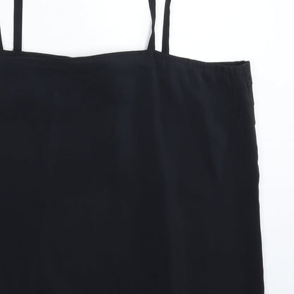 Preworn Womens Black   Basic Tank Size L