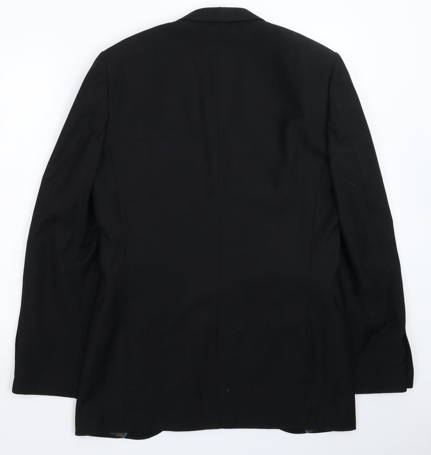 Butler & Webb Mens Black   Jacket Suit Jacket Size 38