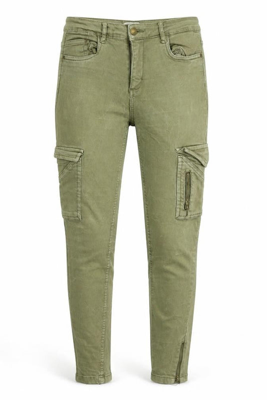 Pull&Bear Womens Green  Denim Skinny Jeans Size 26 in L26 in