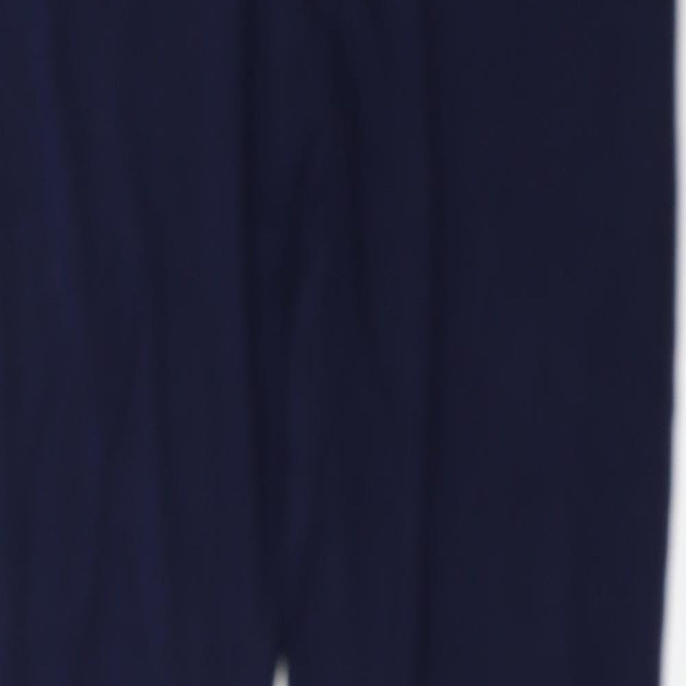 Marks and Spencer Womens Blue  Jersey Capri Leggings Size 12 L25 in