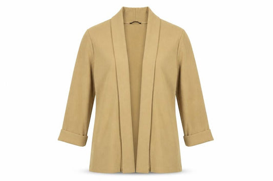 Giyes Womens Brown   Jacket Blazer Size M