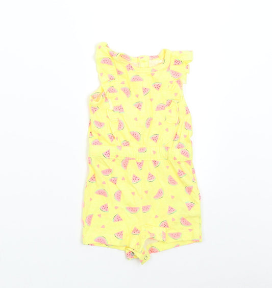 Primark Baby Yellow   Romper One-Piece Size 0-3 Months