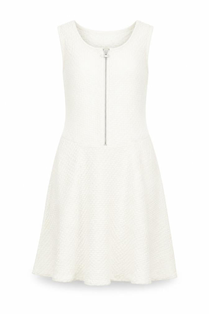 H&M Womens White   Fit & Flare  Size S