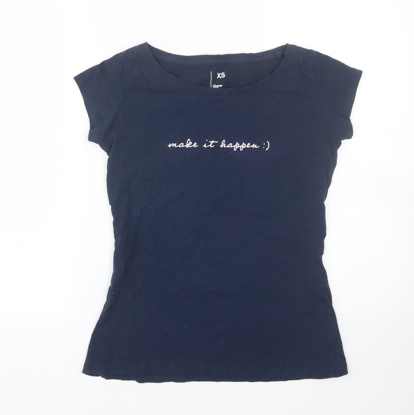 Diverse RED line Womens Blue   Basic T-Shirt Size XS