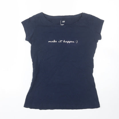 Diverse RED line Womens Blue   Basic T-Shirt Size XS