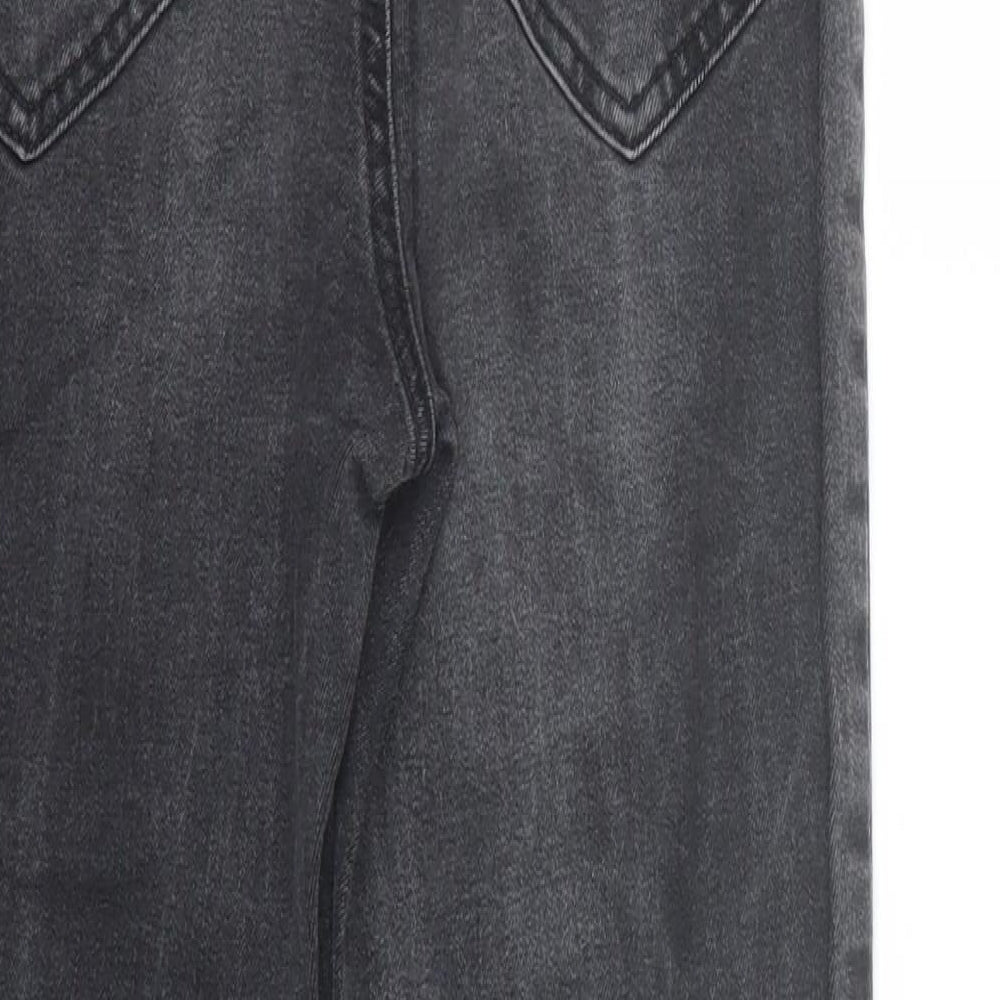 Denim co Womens Black  Denim Skinny Jeans Size 8 L21 in