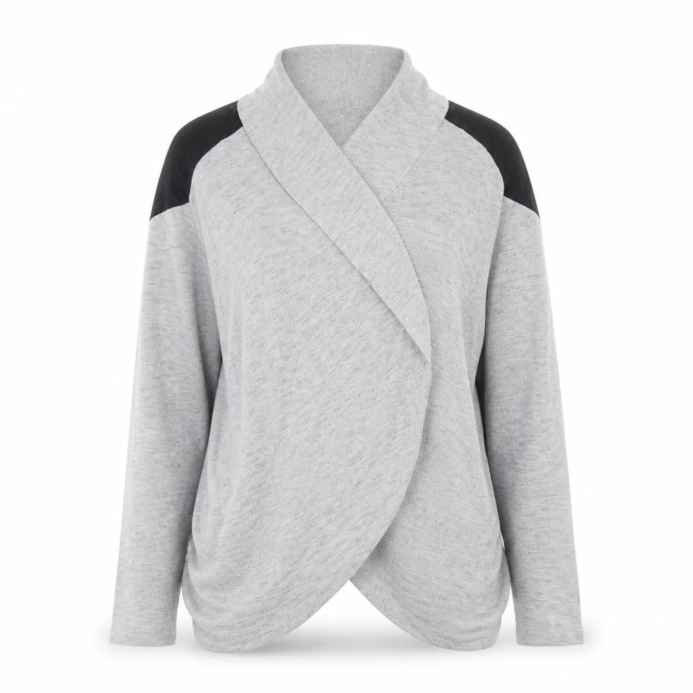Papaya Womens Grey   Cardigan Jumper Size 14