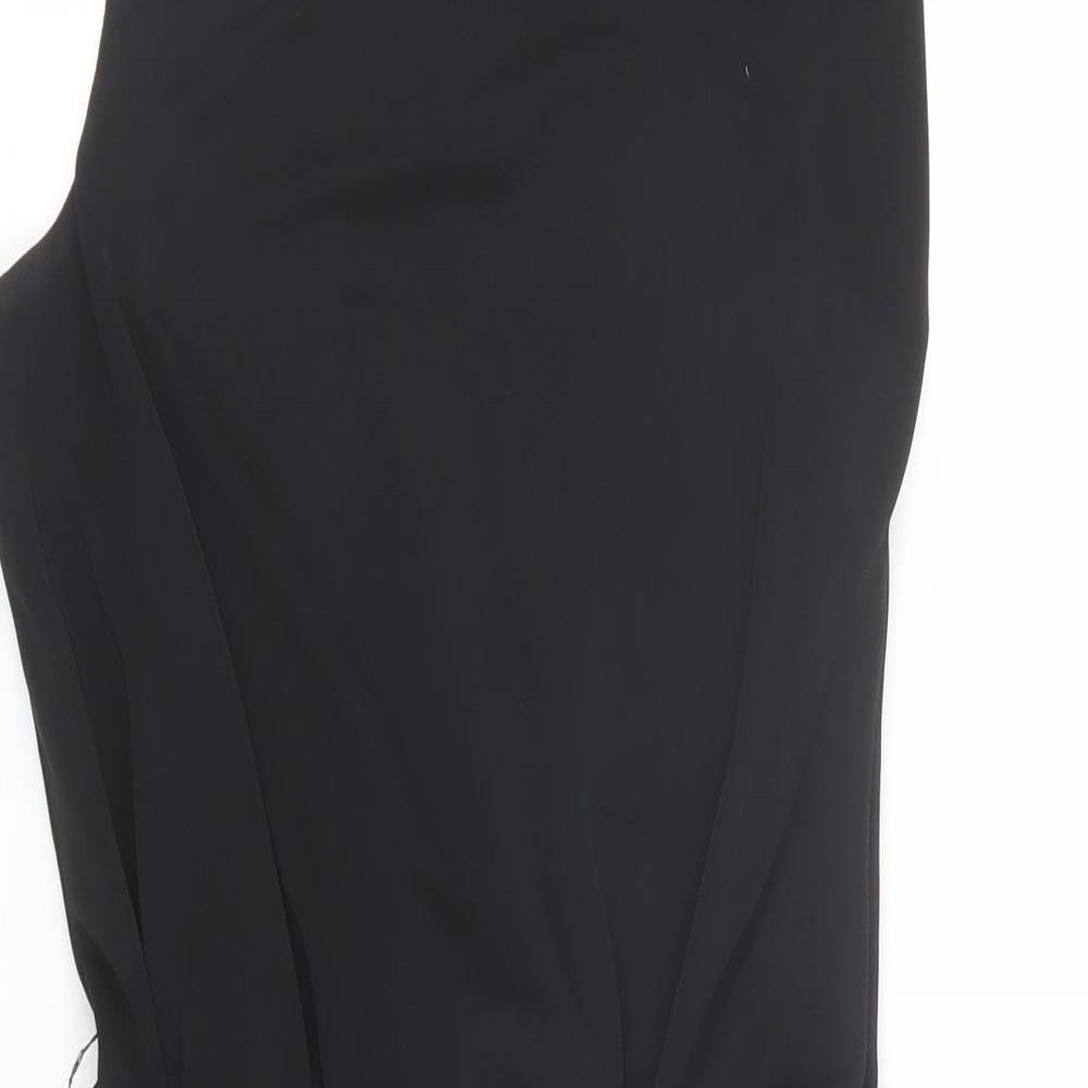 River Island Womens Black   Wrap Dress  Size 8
