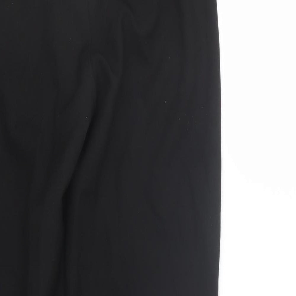 Florenceroby Womens Black   Trousers  Size 8 L27 in