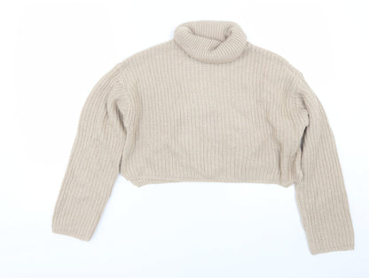 Missguided Womens Brown   Pullover Jumper Size S
