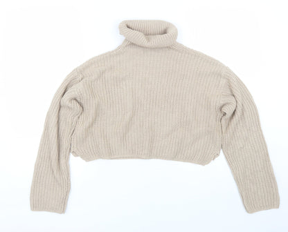 Missguided Womens Brown   Pullover Jumper Size S