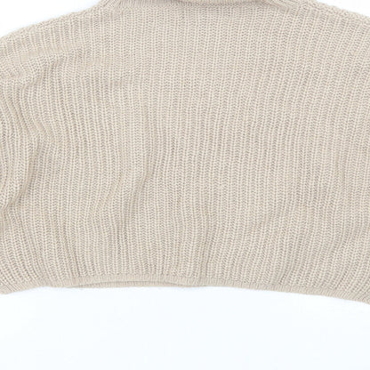 Missguided Womens Brown   Pullover Jumper Size S