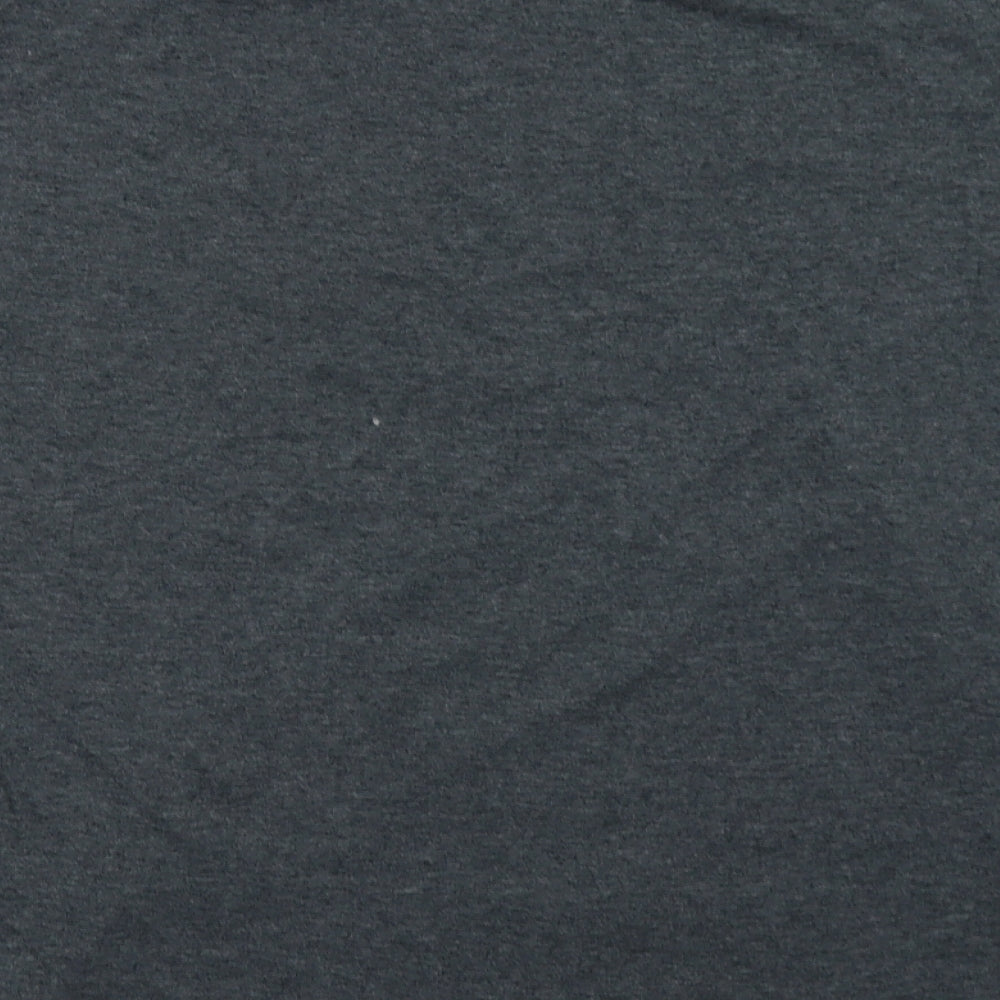 Gildan Mens Grey    T-Shirt Size L