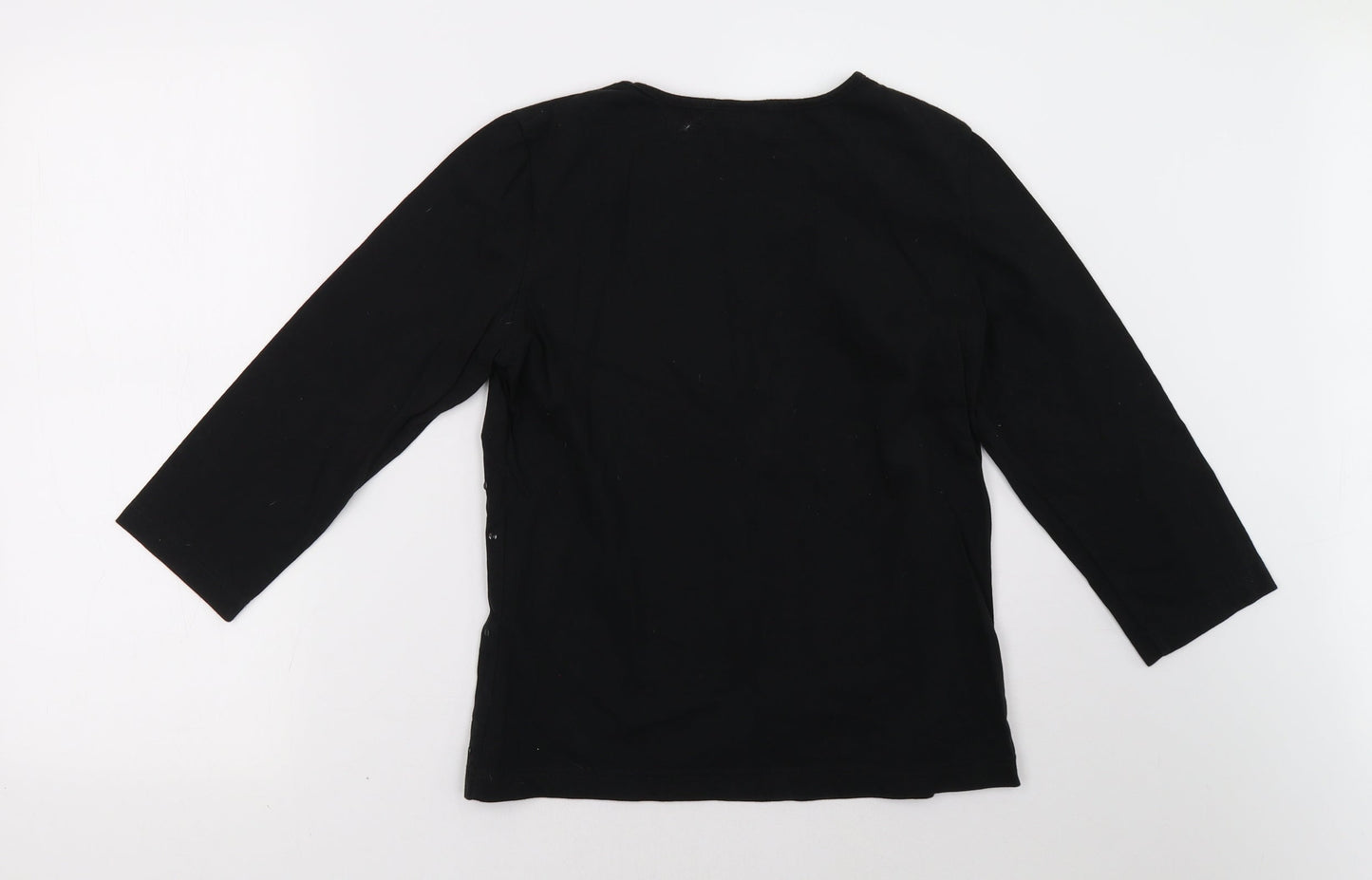 Sainsburys Womens Black   Pullover Sweatshirt Size 14