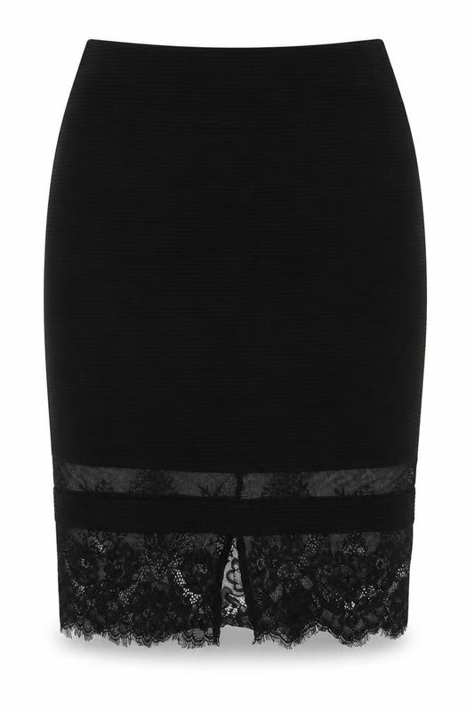 Cream Womens Black   A-Line Skirt Size S